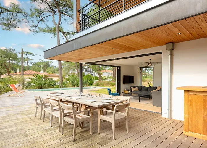 Villa Spring Keyweek - Contemporary With Pool In The Hea Anglet
